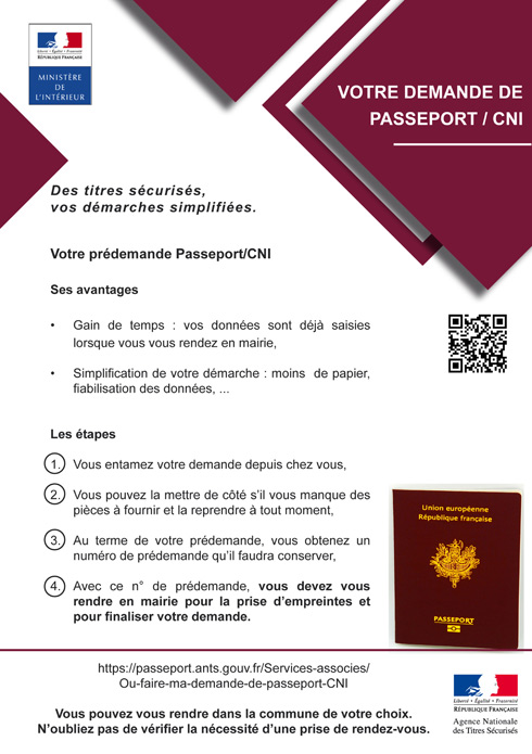 CARTE D IDENTITE PASSEPORT Mairie D Auchel