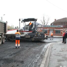 Travaux rue Raoul Briquet