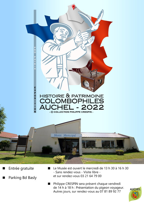 EXPOSITION HISTOIRE ET PATRIMOINE COLOMBOPHILES