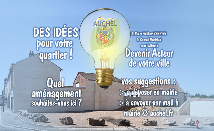 Soyez acteur de votre ville !