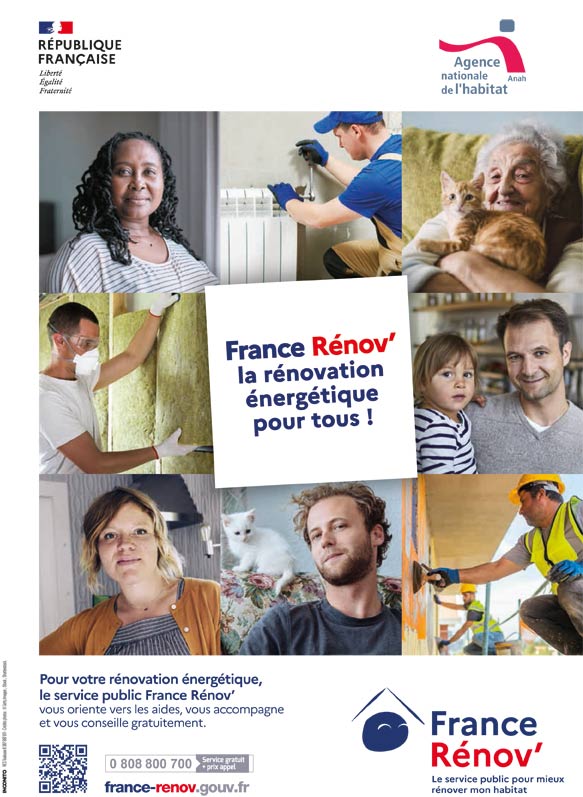 FRANCE RENOV’ 2024 : LA RENOVATION ENERGETIQUE POUR TOUS !
