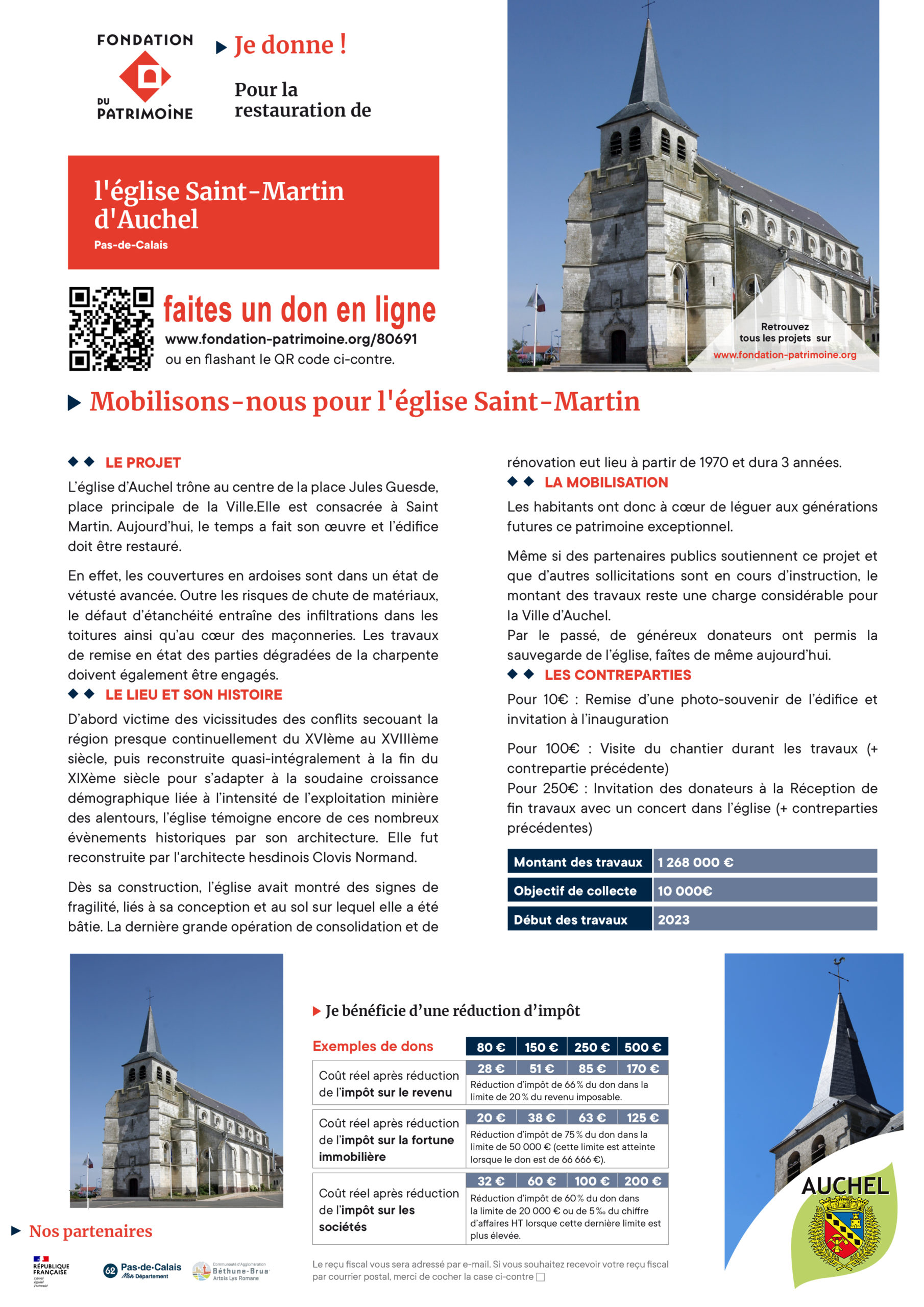 affiche fondation patrimoine