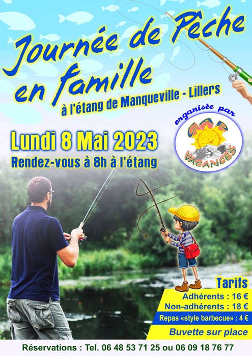 JOURNÉE DE PÊCHE EN FAMILLE PAR CAP VACANCES