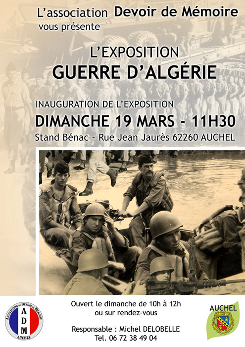 EXPOSITION GUERRE D’ALGÉRIE