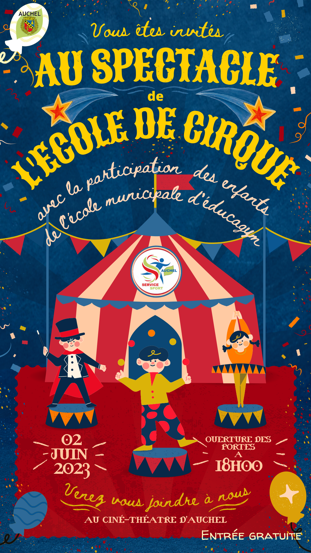 GALA DE L’ÉCOLE DE CIRQUE