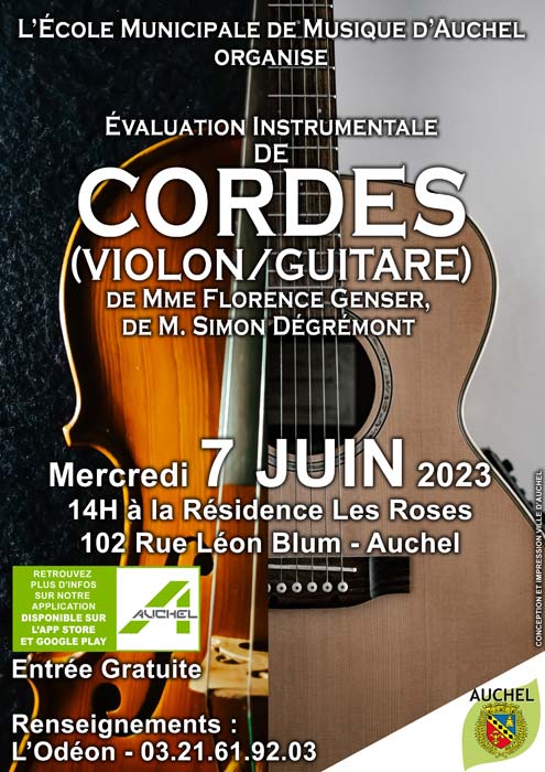 Évaluation instrumentale de cordes