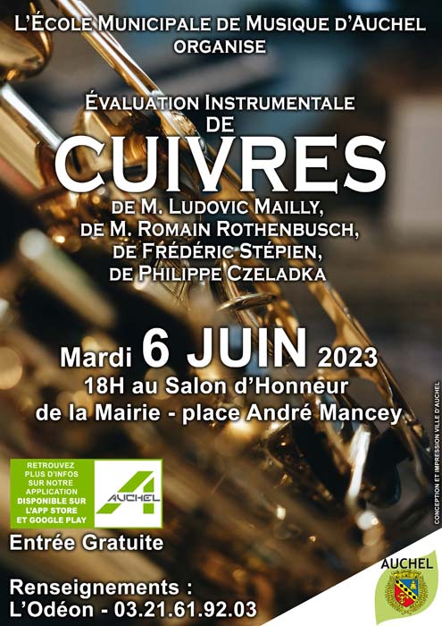 Évaluation instrumentale de cuivres