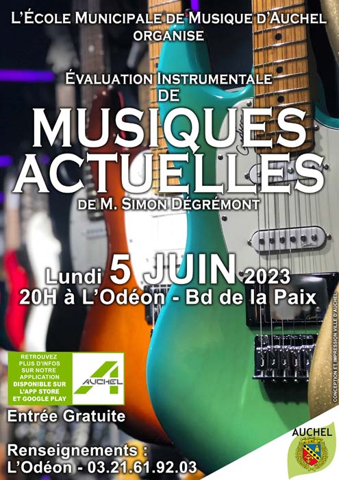 Évaluation instrumentale de musiques actuelles