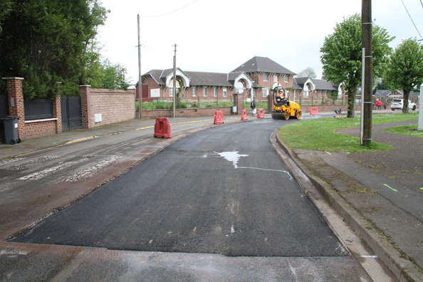 Travaux rue du Dr Laennec