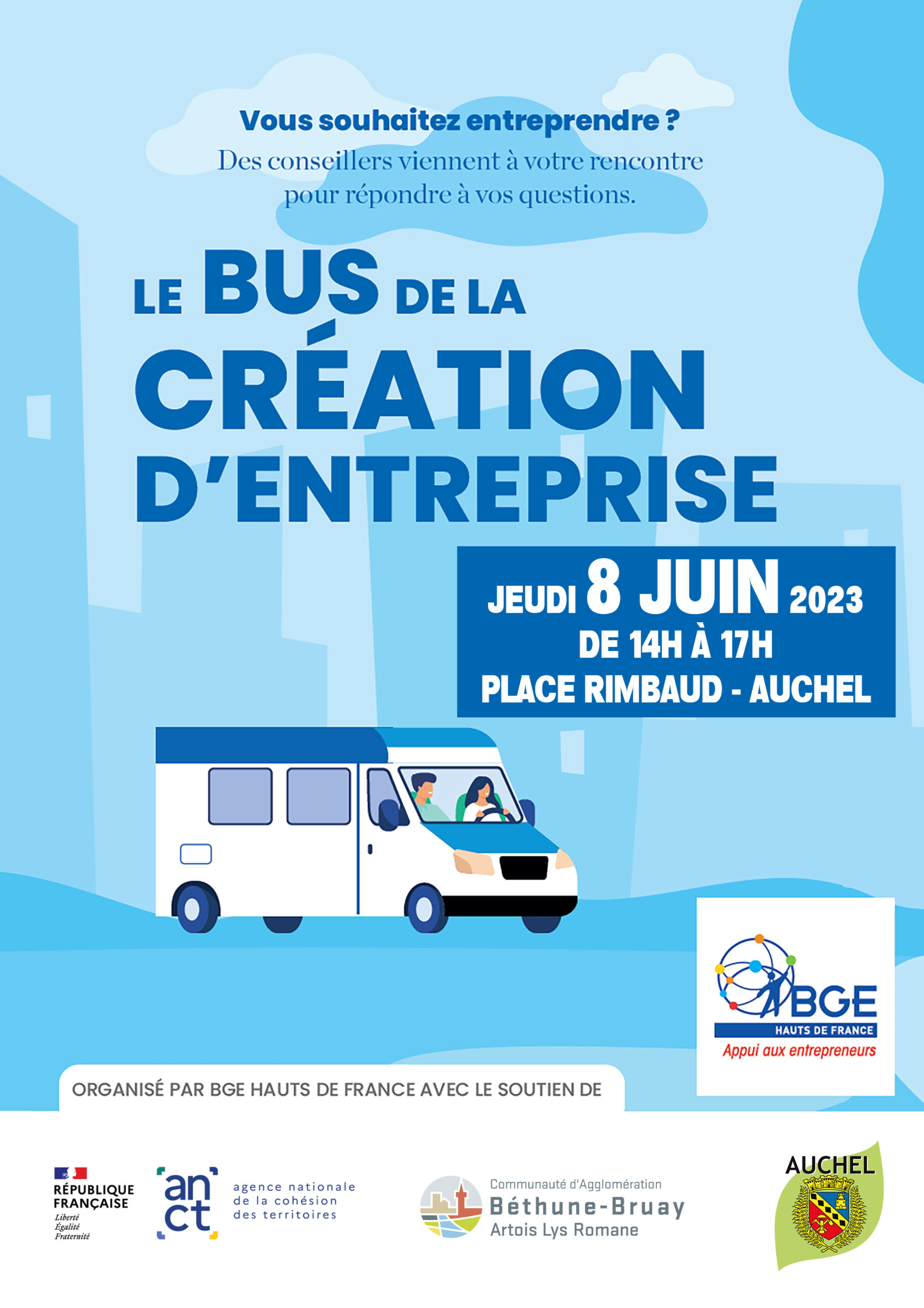 BUS DE LA CRÉATION D’ENTREPRISE