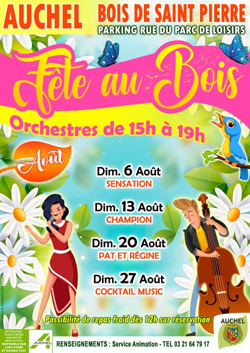 FETE AU BOIS EN AOUT