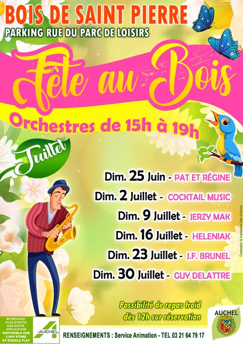 FETE AU BOIS EN JUILLET