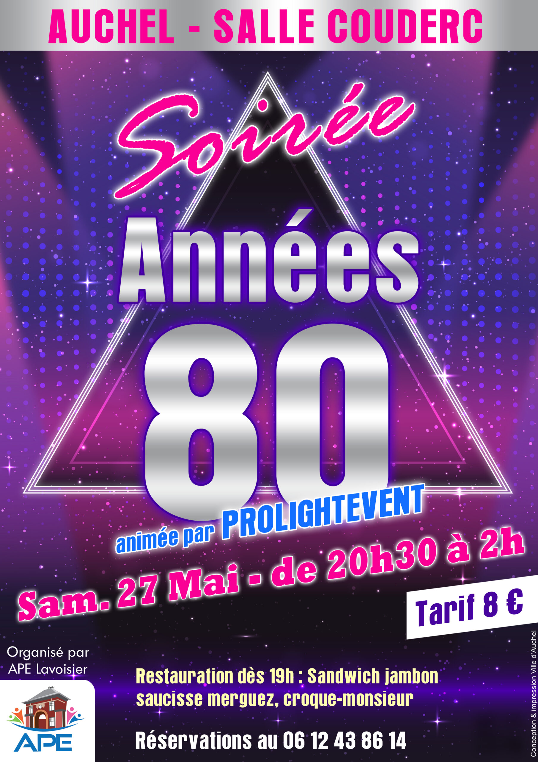 SOIRÉE ANNÉES 80
