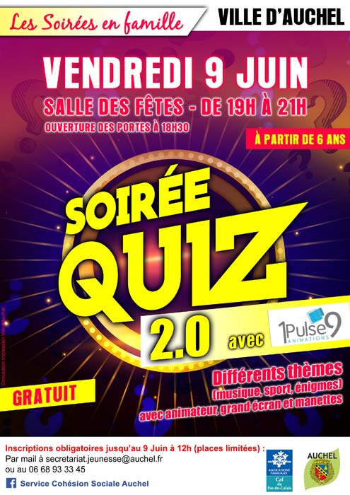 SOIRÉE EN FAMILLE : QUIZ 2.0