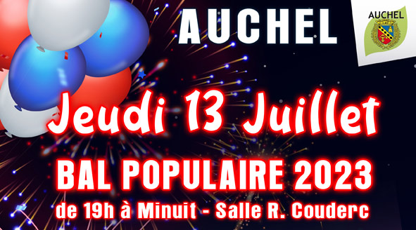 Bal populaire et feu d’artifice