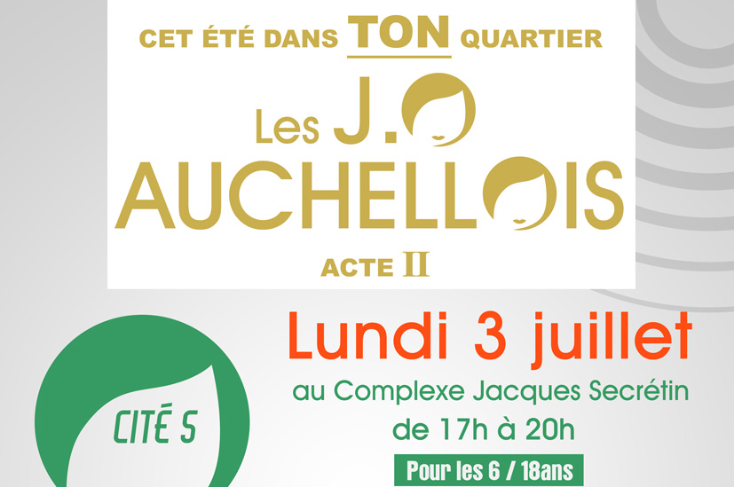 Les JO auchellois à la cité 5