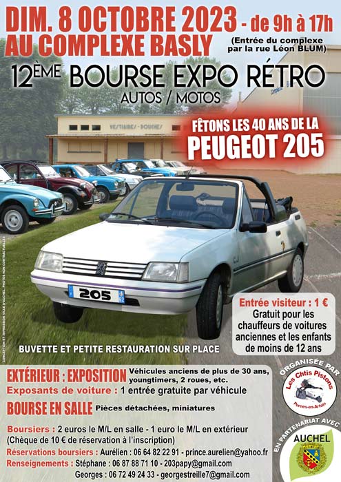 12ÈME BOURSE EXPO RÉTRO