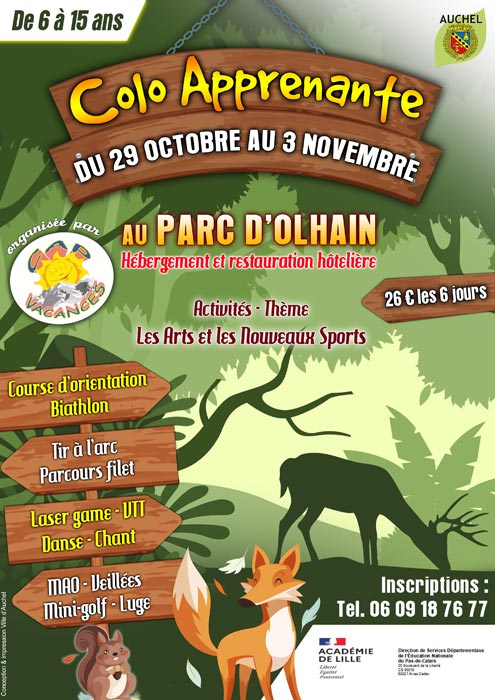 COLONIE APPRENANTE PAR CAP VACANCES
