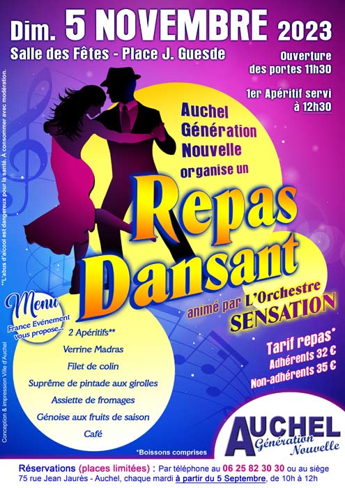 REPAS DANSANT PAR AGN