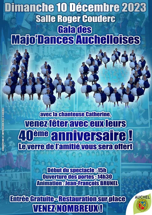 40EME ANNIVERSAIRE DES MAJO’DANCE AUCHELLOISES
