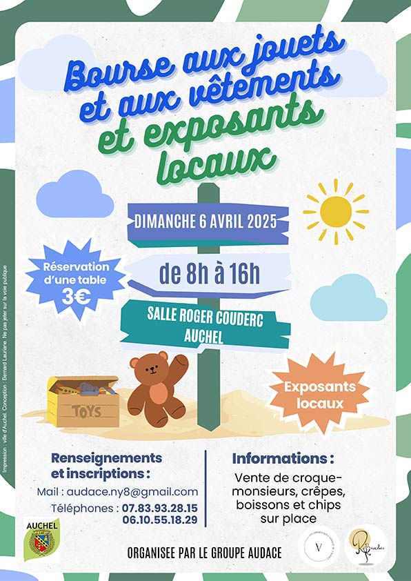 Bourse aux jouets du groupe Audace