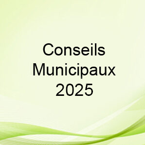 LES CONSEILS MUNICIPAUX 2025