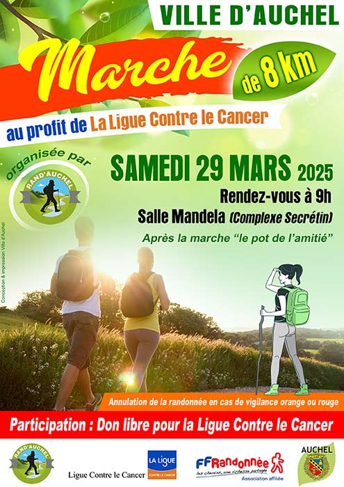 MARCHE AU PROFIT DE LA LIGUE CONTRE LE CANCER