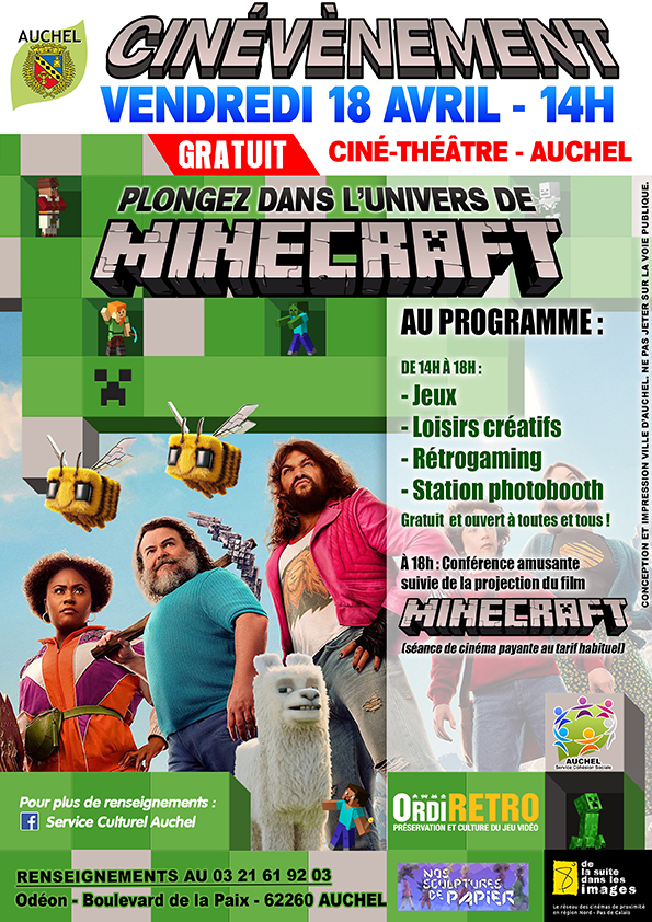 Cinévènement Minecraft
