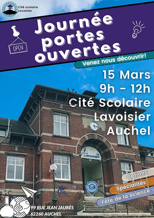 PORTES OUVERTES LYCÉE LAVOISIER