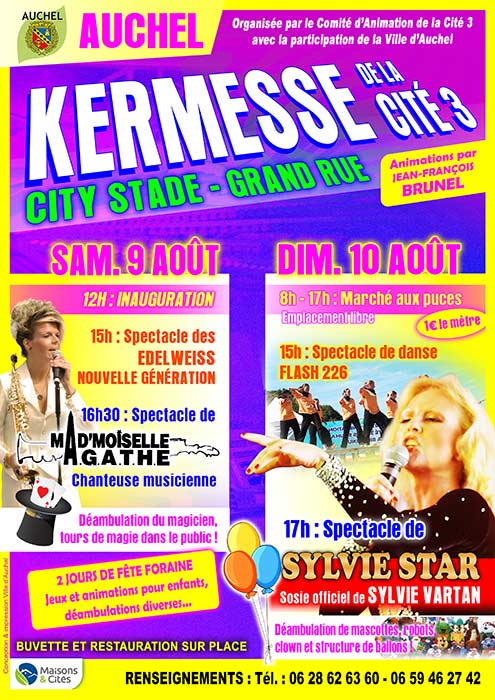 KERMESSE DE LA CITÉ 3 – INAUGURATION