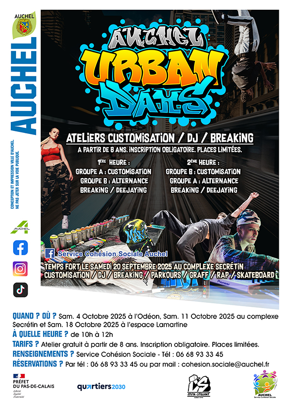 URBAN DAYS « CUSTOM/DJ/BREAKING »