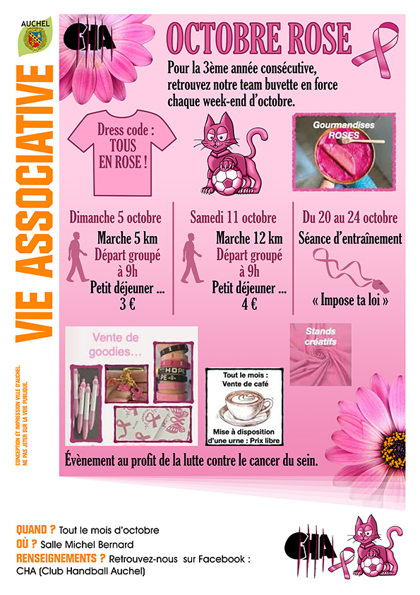 Octobre Rose du CHA