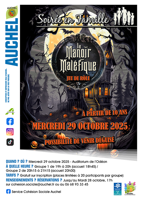 Soirée en famille d’Halloween