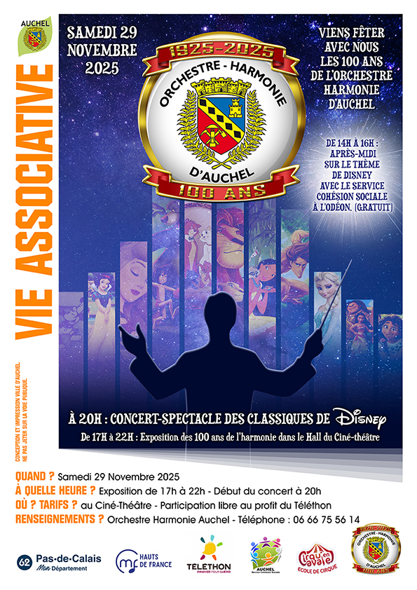 100 ANS DE L’ORCHESTRE HARMONIE D’AUCHEL