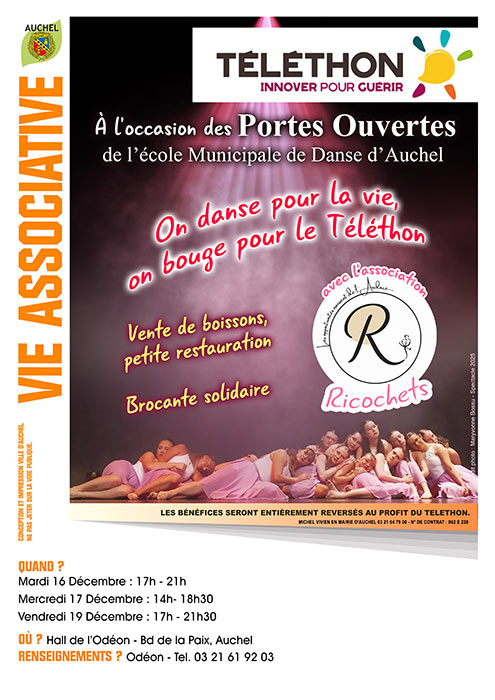 TELETHON AVEC RICOCHETS