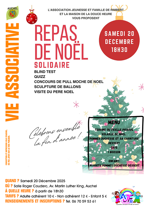 Repas de Noël AJFR