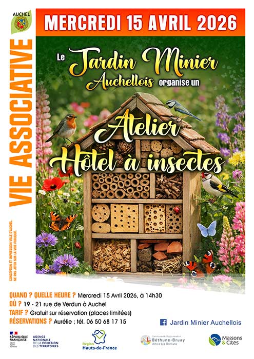 ATELIER HÔTEL À INSECTES
