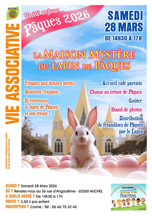 LA MAISON MYSTÈRE DU LAPIN DE PÂQUES