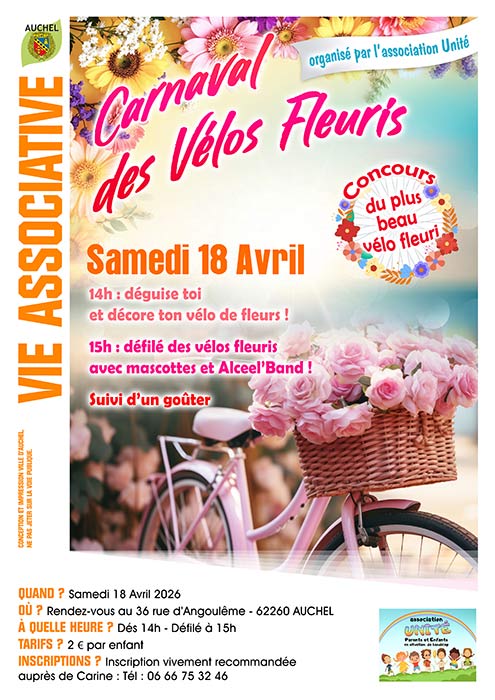 CARNAVAL DES VÉLOS FLEURIS