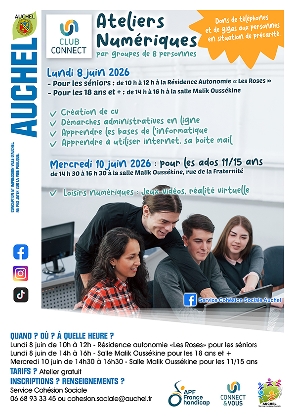 ATELIERS NUMÉRIQUES
