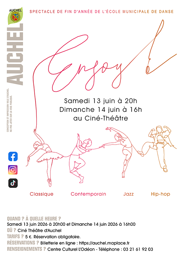ENJOY – SPECTACLE DE DANSE