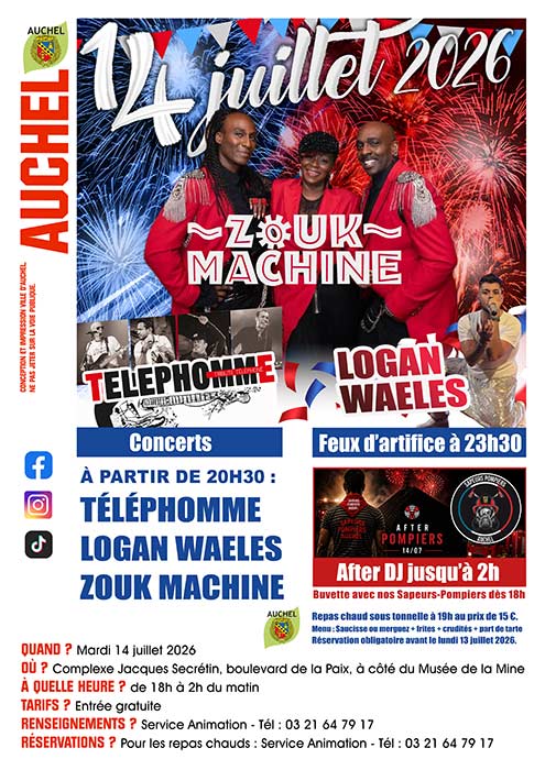 FÊTE NATIONALE – 14 JUILLET