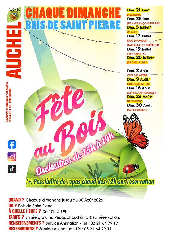 Fête au Bois 2026