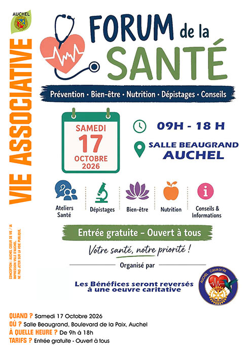 FORUM DE LA SANTÉ