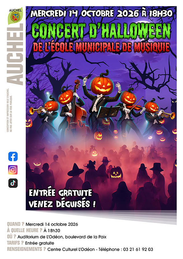 concert d&rsquo;halloween