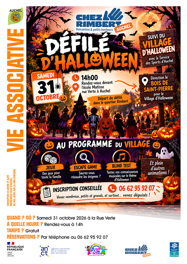 Défilé d&rsquo;halloween Chez Rimbert